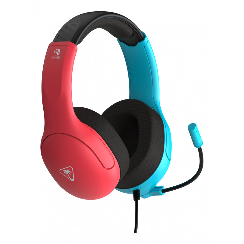 Turtle Beach Airlite Fit bedrade gaming-headset - neonblauw & rood TBS-8002-25