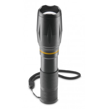 Hama W200 2-in-1 LED-zaklamp, 200 lm, zoomfunctie, 3 modi, zwart