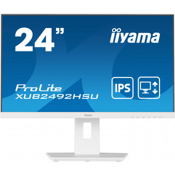 Iiyama ProLite XUB2492HSU-W5 23,8 inch Full HD IPS monitor met USB-hub en in hoogte verstelbare voet