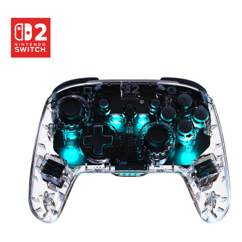 Turtle Beach Afterglow transparante draadloze RGB gaming controller voor Nintendo Switch 2