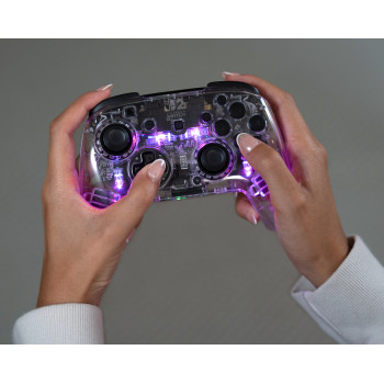 Turtle Beach Afterglow transparante draadloze RGB gaming controller voor Nintendo Switch 2