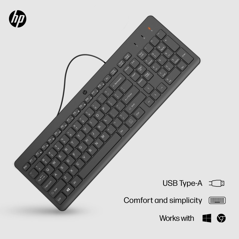 HP 150 bedrade toetsenbord NL (664R5AA#ABH)