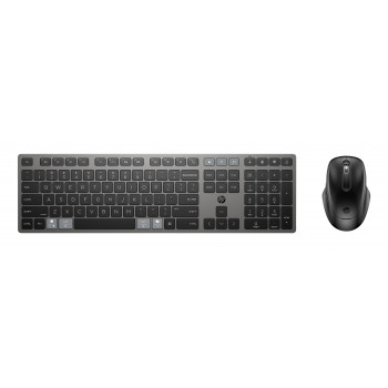 HP 720 Multi-Device oplaadbare draadloze toetsenbord- en muiscombinatie 9T5A9AA#ABF