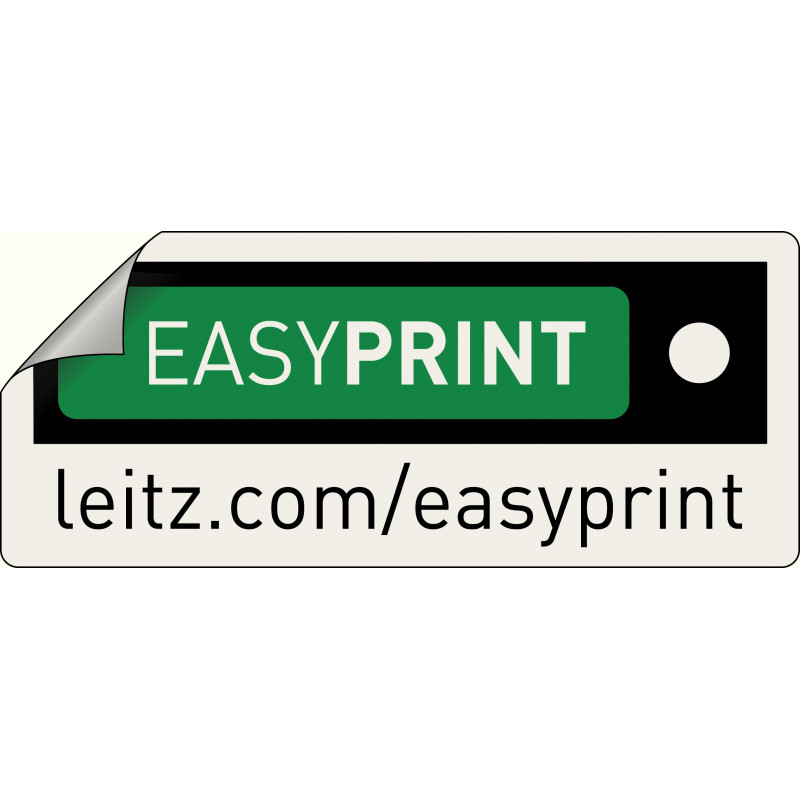 Leitz register 1235 Style DIN A4 1-5 polypropyleen meerkleurig 5 extra brede scheidingsbladen, PC-bedrukbaar 1235-00-00