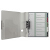 Leitz register 1235 Style DIN A4 1-5 polypropyleen meerkleurig 5 extra brede scheidingsbladen, PC-bedrukbaar 1235-00-00
