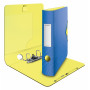LEITZ Active Urban Chic ordner 65 mm Stratos grijs A4 polyfoam ronde rug duo-uitstraling met vingergat (1117-00-32)