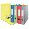 LEITZ Active Urban Chic ordner 65 mm Stratos grijs A4 polyfoam ronde rug duo-uitstraling met vingergat (1117-00-32)