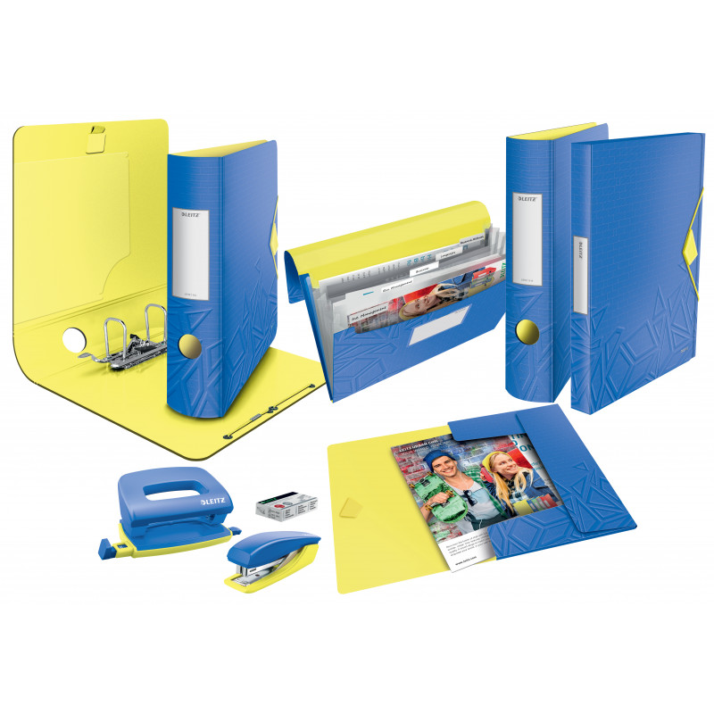LEITZ Active Urban Chic ordner A4 82 mm Stratos grijs polyfoam duo-uitstraling 1116-00-32