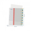 Leitz 12490000 numeriek register A4 12 registertabbladen polypropyleen