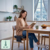 LEITZ iComfi Verwarmingskussen, donkergrijs 51910089