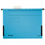 LEITZ ALPHA hangmap A4 blauw met metalen rails, 25-pack (1986-00-35)
