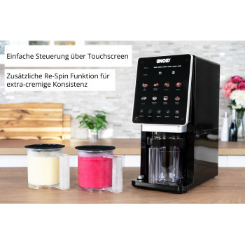 Unold 48805 Cream Dream ijsmachine 0,5 L, zwart