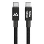 Black Rock USB-C naar USB-C kabel 240W 10Gbps 1,2m zwart 00201766