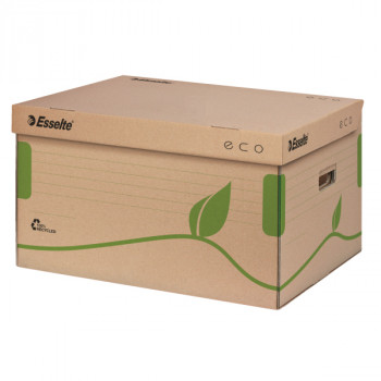Esselte ECO archiefbox 623918, natuurlijk bruin karton, 439x345x242 mm