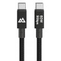 Black Rock USB-C naar USB-C kabel 60W 5Gbps 1,2m zwart 00201764