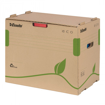 Esselte ECO archiefcontainer voor ordners, bruin recyclingkarton, 1 stuk (623920)