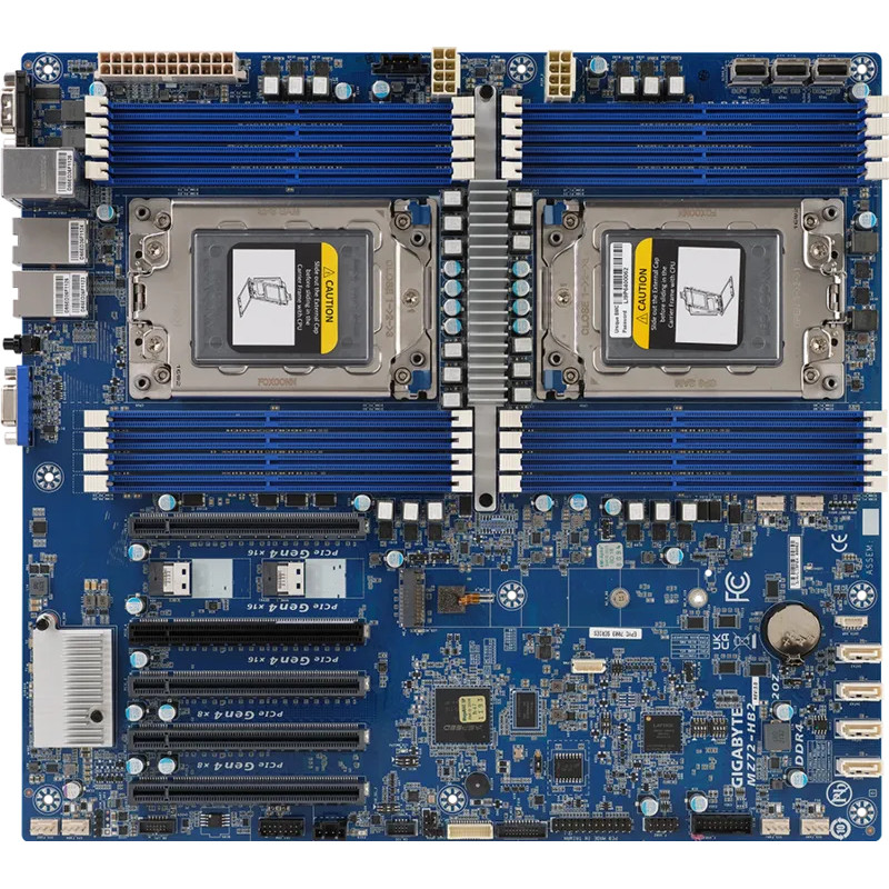 GIGABYTE MZ72-HB2 (Rev. 3) AMD EPYC E-ATX server-moederbord 9MZ72HB2NR-00-3