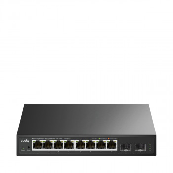 Cudy GS108ES2 8-poorts Gigabit Ethernet switch met 2 SFP-uplinks