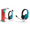 PDP Gaming LVL40 bedrade stereo gaming-headset voor Nintendo Switch, blauw/rood