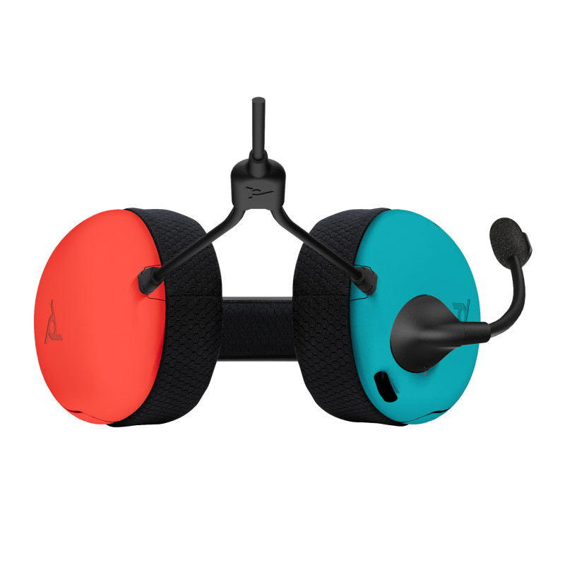 PDP Gaming LVL40 bedrade stereo gaming-headset voor Nintendo Switch, blauw/rood
