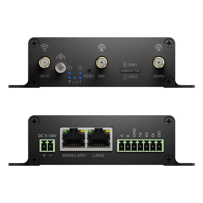 Cudy IR02 Industrial 4G LTE Cat 4-router, dual SIM, 2x ethernet, DIN-railmontage, EU IR02_EU