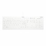CHERRY DIGITAL HEALTH Active Key AK-C8112 medisch wasbare toetsenbord, full-size, USB, QWERTZ, wit AK-C8112-US-W/CH