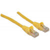 Intellinet Cat6 UTP patchkabel, 2 x RJ-45, aangegoten, 7,5 m, geel (342391)