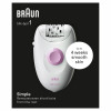 Braun Silk-épil 1 SE1-000 epileerapparaat (wit/roze) 7500435224949