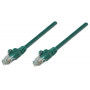 Intellinet Cat6 UTP patchkabel, RJ45, aangegoten, 7,5 m, groen 342520