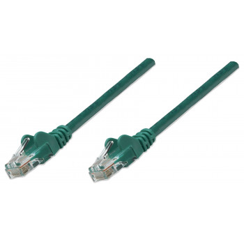 Intellinet Cat6 UTP patchkabel, 2 x RJ-45, gegoten, 5,0 m, groen (343718)