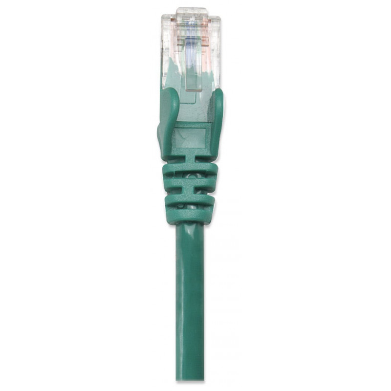 Intellinet Cat6 UTP patchkabel, 2 x RJ-45, gegoten, 5,0 m, groen (343718)