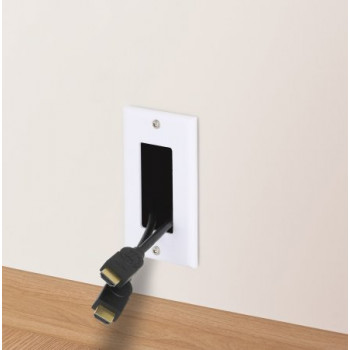 MANHATTAN CL3 4K@60Hz High-Speed HDMI-kabel met Ethernet voor inbouwinstallaties, 10 m, zwart 356992
