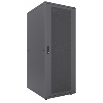 Intellinet 42U 19 inch netwerkkast, zwart RAL 9005, 600x1000mm, afsluitbare glazen deur 713733