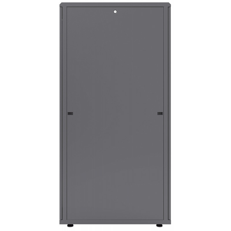 Intellinet 42U 19 inch netwerkkast, zwart RAL 9005, 600x1000mm, afsluitbare glazen deur 713733