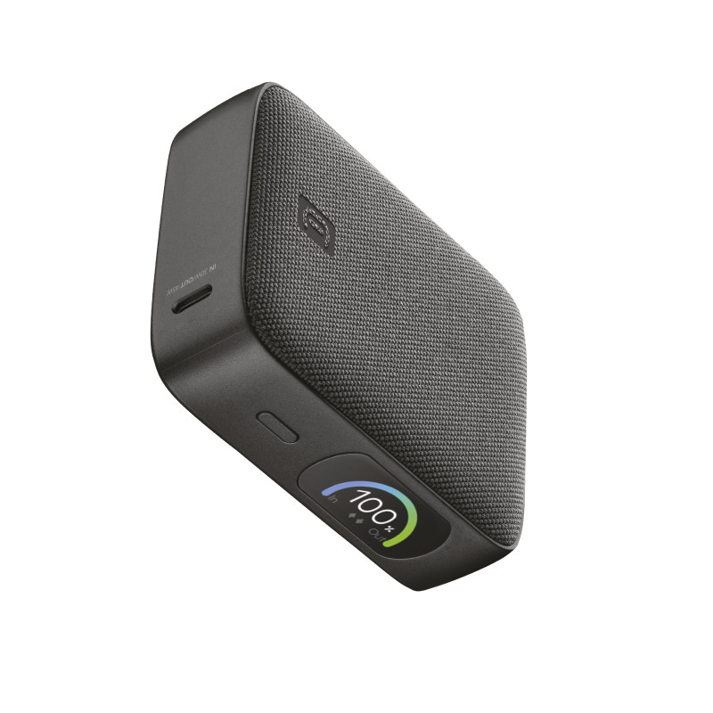 Cellularline Powerview IQ powerbank 10000 mAh, 45 W, USB-C / USB-A, IQ Display 61435