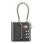 Cellularline TRACY LOCK slim hangslot met Bluetooth-tracker via Apple Find My, zwart 61302