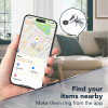 Cellularline TRACY TAG Bluetooth-tracker voor Apple Find My, zwart 60994