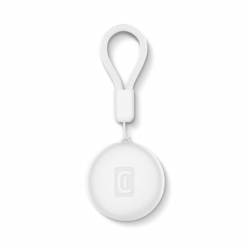 Cellularline TRACY TAG Bluetooth-tracker voor Apple Find My, wit 60997