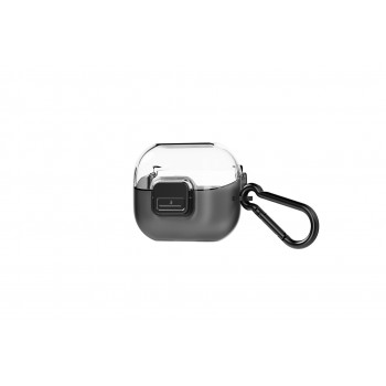Samsung Galaxy Clip Case voor Buds 3 Pro transparante TPU beschermhoes met karabijnhaak GP-FPR630HICBW