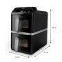 Philips Ovi Stacked Dual Basket 4000 heteluchtfriteuse 9L 2700W zwart & zilver NA461/00