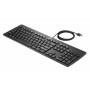 HP Business Slim USB-toetsenbord - Spaanse QWERTY, spatwaterbestendig, zwart