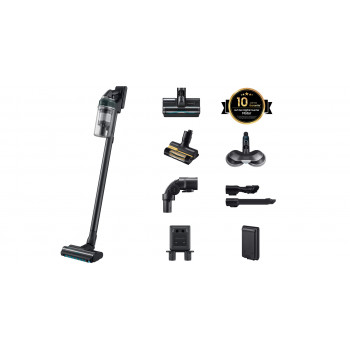 Samsung Jet 85S Wet&Clean draadloze steelstofzuiger met Spray Spinning Sweeper, groen VS70H25XHT/WD