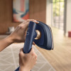 Philips OneTurn 2-in-1 stoomstrijkijzer GC215/20 Navy Blue