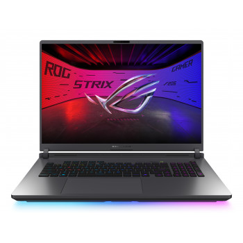 ASUS ROG Strix G18 G815LW-SA358W gaming-laptop, 18 inch WQXGA Mini LED 240Hz, Intel Core Ultra 9 290HX Plus, GeForce RTX 5080 16GB, 64GB DDR5, 1TB SSD, Windows 11 Home, Duitse QWERTZ-toetsenbord