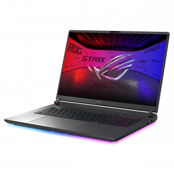 ASUS ROG Strix G18 G815LW-SA358W gaming-laptop, 18 inch WQXGA Mini LED 240Hz, Intel Core Ultra 9 290HX Plus, GeForce RTX 5080 16GB, 64GB DDR5, 1TB SSD, Windows 11 Home, Duitse QWERTZ-toetsenbord