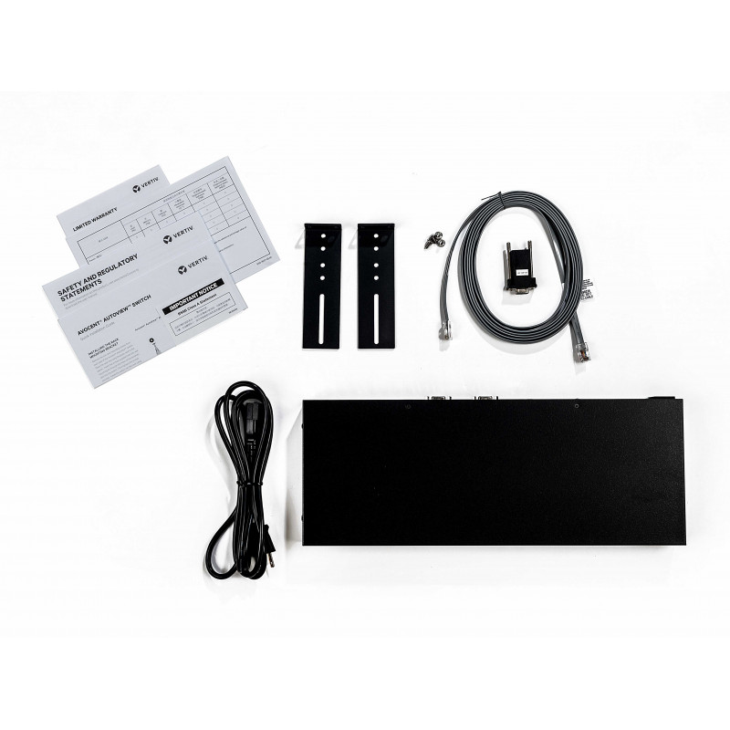 Vertiv AV3216-202 2x16 CAT5 digitale KVM-switch - 16-poorts