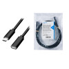 LogiLink CU0211 USB-C verlengkabel 100W 2m zwart