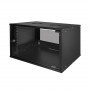 LogiLink 19 inch wandbehuizing ECO 6U zwart (W06C55B)