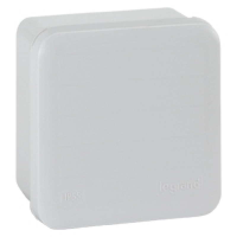Legrand 092011 aftakdoos 80 x 80 x 45 mm lichtgrijs IP55