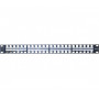 Dexlan 48-poorts Keystone-moduledrager, 19 inch 2U, zwart RAL 9005 258152